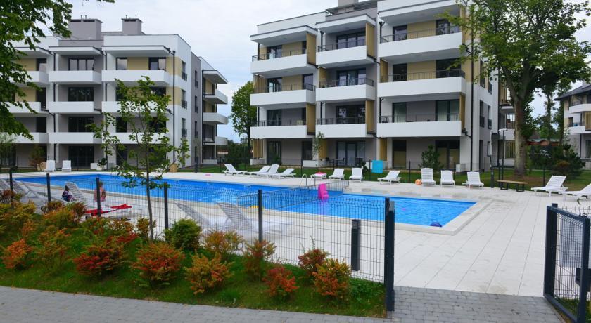 Apartament Baltica - Rezydencja Ustronie Morskie Bagian luar foto
